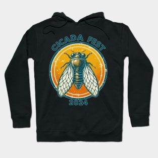 Entomology Cicada Lover Cicada Fest 2024 Hoodie